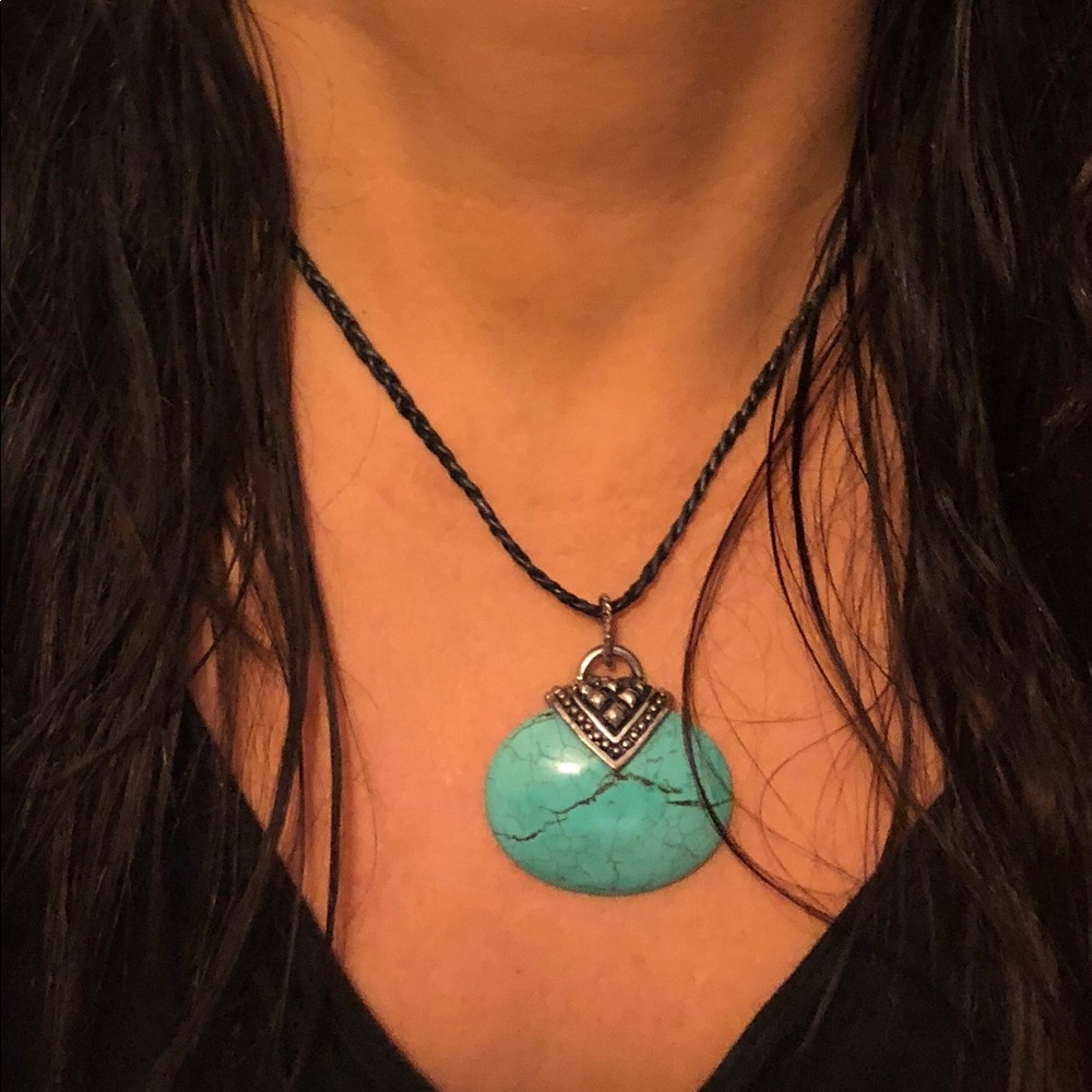 One of a kind turquoise necklace